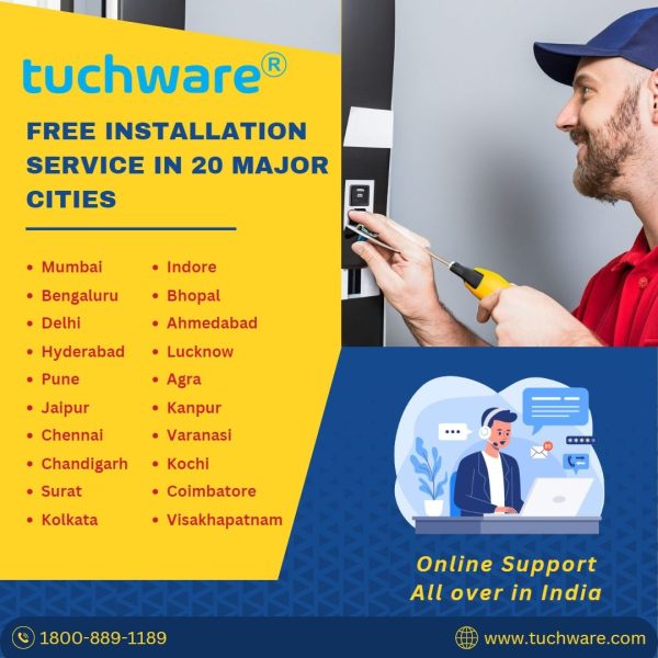 Free Installation - Tuchware Digital door lock